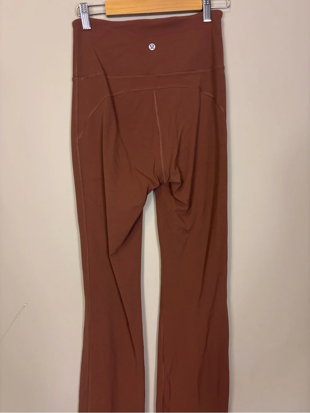 Lululemon Women's High Rise Flare Yoga Pants Brown Color Size 6